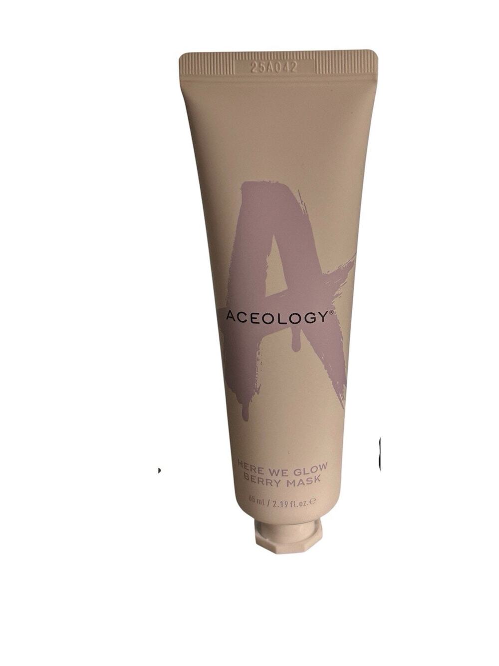 ACEOLOGY Here We Glow Berry Mask 65 ml/2.19 fl oz Sealed Full Sz. *New Fast Ship